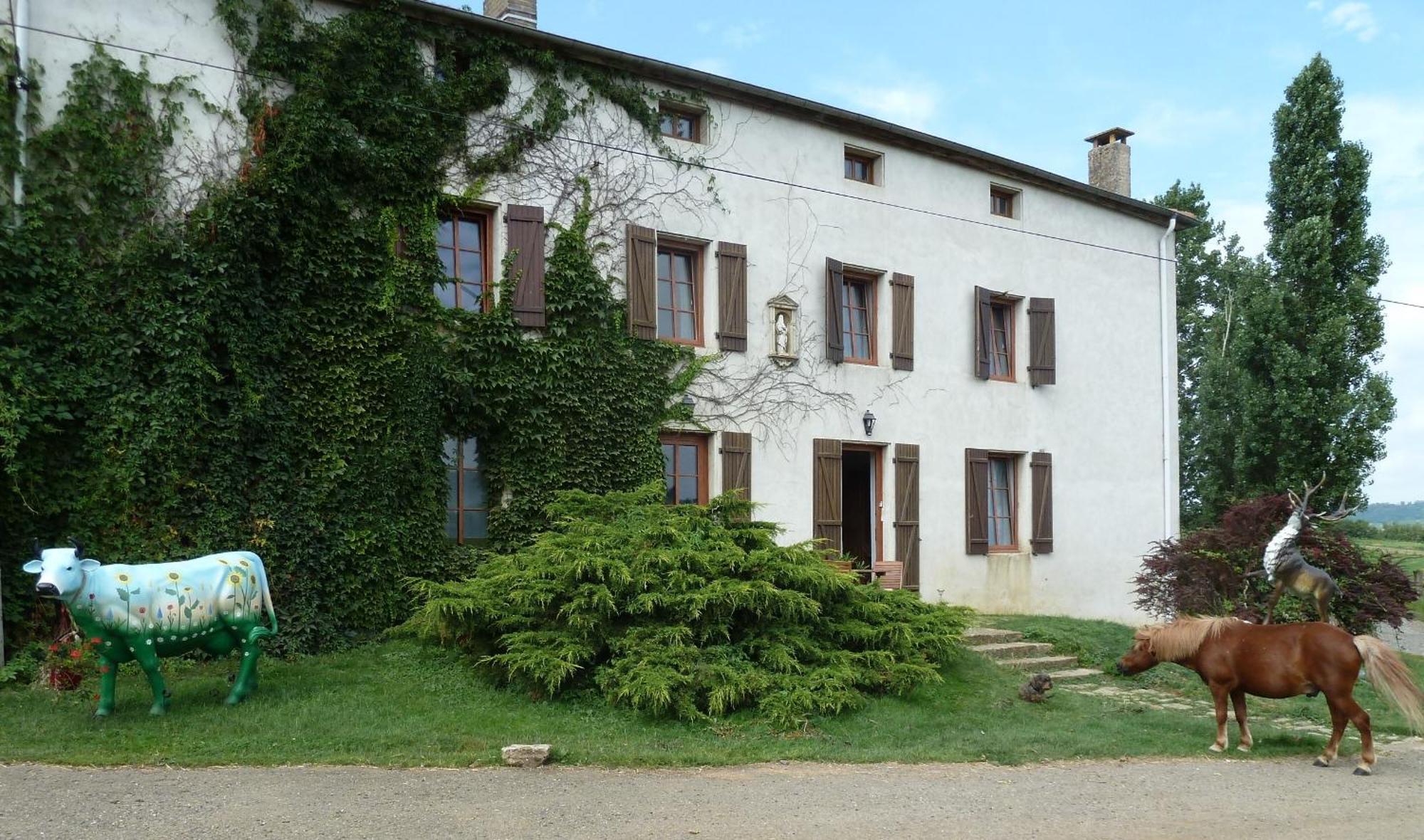 Bed and Breakfast Ferme Du Montheu Dommartin sous Amance Esterno foto